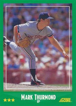 #382 Mark Thurmond - Detroit Tigers - 1988 Score Baseball