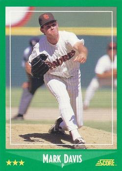 #391 Mark Davis - San Diego Padres - 1988 Score Baseball