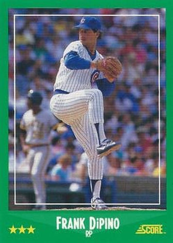 #413 Frank DiPino - Chicago Cubs - 1988 Score Baseball