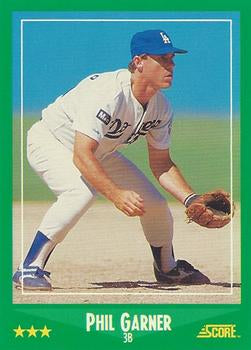 #431 Phil Garner - Los Angeles Dodgers - 1988 Score Baseball