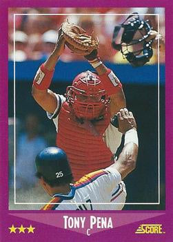 #48 Tony Pena - St. Louis Cardinals - 1988 Score Baseball