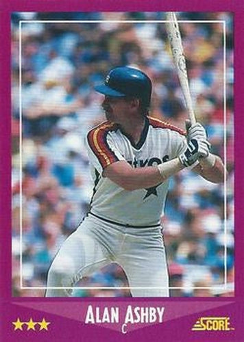 #73 Alan Ashby - Houston Astros - 1988 Score Baseball