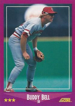 #99 Buddy Bell - Cincinnati Reds - 1988 Score Baseball