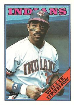 #123T Willie Upshaw - Cleveland Indians - 1988 Topps Traded Baseball