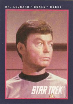#123 Dr. Leonard "Bones" McCoy - 1991 Impel Star Trek 25th Anniversary