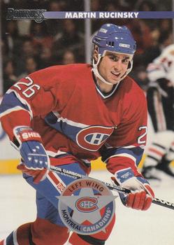 #123 Martin Rucinsky - Montreal Canadiens - 1996-97 Donruss Hockey