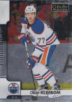 #123 Oscar Klefbom - Edmonton Oilers - 2017-18 O-Pee-Chee Platinum Hockey