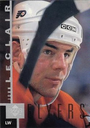 #123 John LeClair - Philadelphia Flyers - 1997-98 Upper Deck Hockey