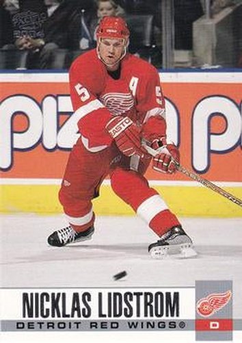 #123 Nicklas Lidstrom - Detroit Red Wings - 2003-04 Pacific Hockey