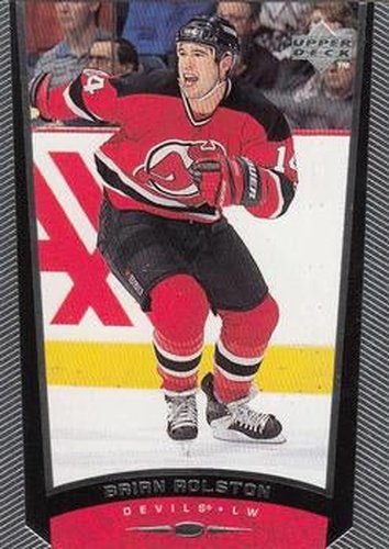 #123 Brian Rolston - New Jersey Devils - 1998-99 Upper Deck Hockey