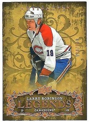 #123 Larry Robinson - Montreal Canadiens - 2008-09 Upper Deck Artifacts Hockey