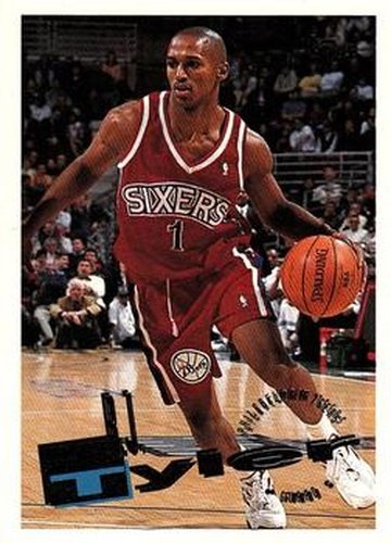 #123 B.J. Tyler - Philadelphia 76ers - 1995-96 Topps Basketball