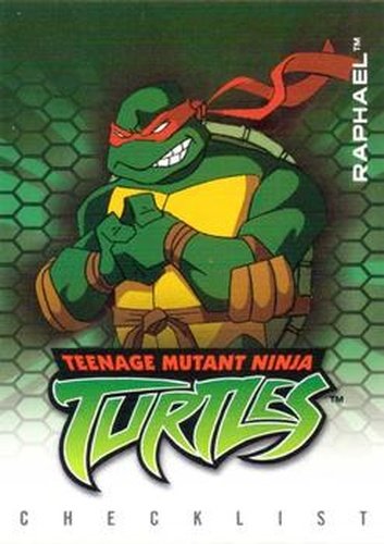 #123 Raphael / Puzzle Cards - 2003 Fleer Teenage Mutant Ninja Turtles
