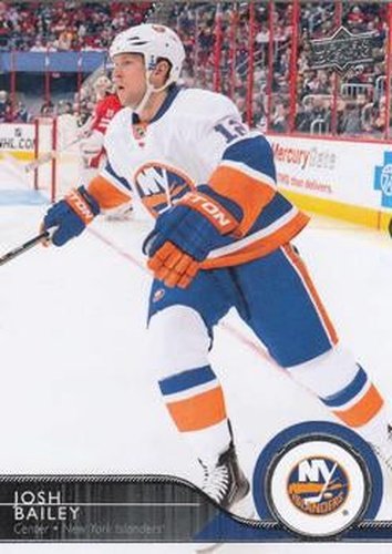 #123 Josh Bailey - New York Islanders - 2014-15 Upper Deck Hockey