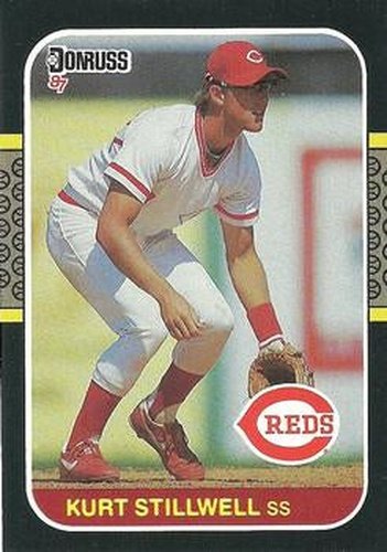 #123 Kurt Stillwell - Cincinnati Reds - 1987 Donruss Baseball