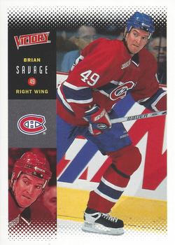 #123 Brian Savage - Montreal Canadiens - 2000-01 Upper Deck Victory Hockey