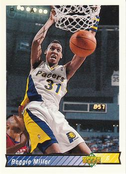 #123 Reggie Miller - Indiana Pacers - 1992-93 Upper Deck Basketball
