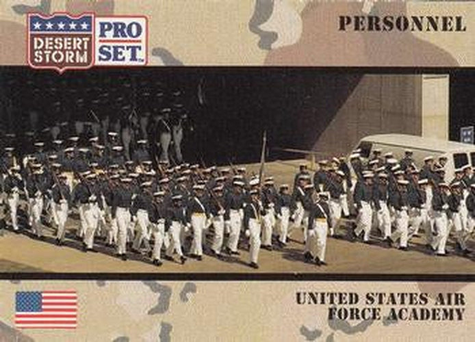#123 United States Air Force Academy - 1991 Pro Set Desert Storm