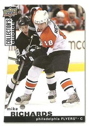 #123 Mike Richards - Philadelphia Flyers - 2008-09 Collector's Choice Hockey