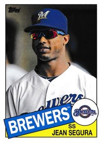 #123 Jean Segura - Milwaukee Brewers - 2013 Topps Archives Baseball