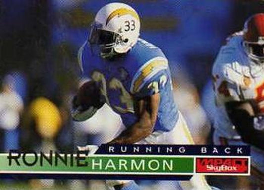 #123 Ronnie Harmon - San Diego Chargers - 1995 SkyBox Impact Football