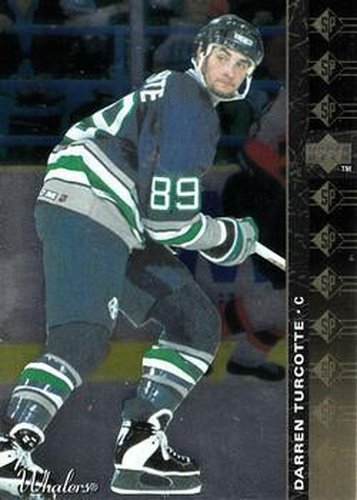 #SP-123 Darren Turcotte - Hartford Whalers - 1994-95 Upper Deck Hockey - SP