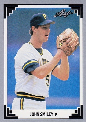 #123 John Smiley - Pittsburgh Pirates - 1991 Leaf Baseball