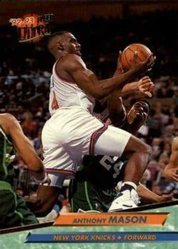 #123 Anthony Mason - New York Knicks - 1992-93 Ultra Basketball