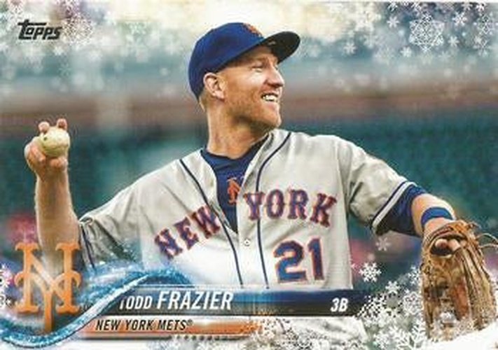 #HMW123 Todd Frazier - New York Mets - 2018 Topps Holiday Baseball