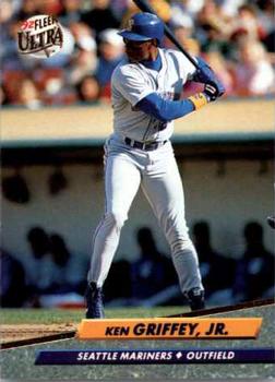 #123 Ken Griffey Jr. - Seattle Mariners - 1992 Ultra Baseball