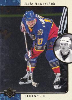 #123 Dale Hawerchuk - St. Louis Blues - 1995-96 SP Hockey