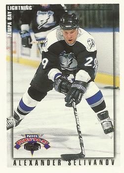#123 Alexander Selivanov - Tampa Bay Lightning - 1996-97 Topps NHL Picks Hockey