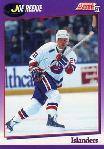 #123 Joe Reekie - New York Islanders - 1991-92 Score American Hockey