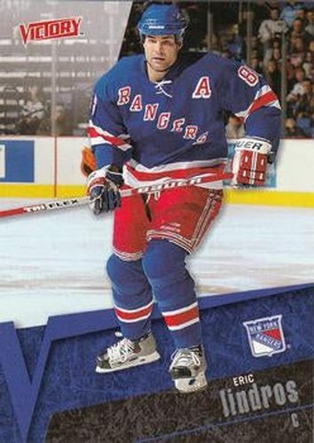 #123 Eric Lindros - New York Rangers - 2003-04 Upper Deck Victory Hockey