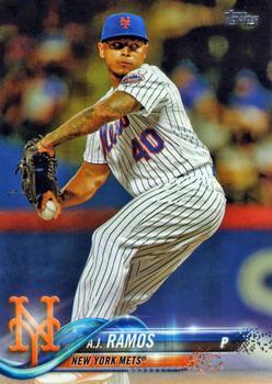 #123 A.J. Ramos - New York Mets - 2018 Topps Baseball