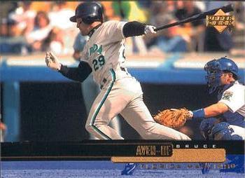 #123 Bruce Aven - Florida Marlins - 2000 Upper Deck Baseball