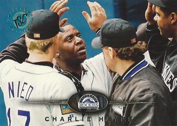 #123 Charlie Hayes - Colorado Rockies - 1995 Stadium Club Baseball