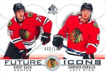 #123 Kirby Dach / Dominik Kubalik - Chicago Blackhawks - 2020-21 SP Authentic Hockey