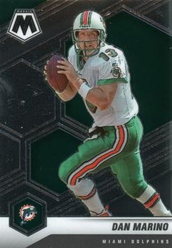 #123 Dan Marino - Miami Dolphins - 2021 Panini Mosaic Football