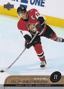 #123 Daniel Alfredsson - Ottawa Senators - 2002-03 Upper Deck Hockey