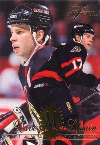 #123 Dave McLlwain - Ottawa Senators - 1994-95 Flair Hockey