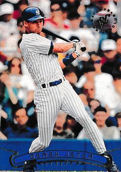 #123 Derek Jeter - New York Yankees - 1996 Stadium Club Baseball