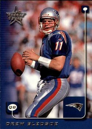 #123 Drew Bledsoe - New England Patriots - 1999 Leaf Rookies & Stars Football