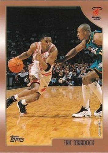 #123 Eric Murdock - Miami Heat - 1998-99 Topps Basketball