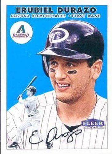 #123 Erubiel Durazo - Arizona Diamondbacks - 2000 Fleer Tradition Baseball