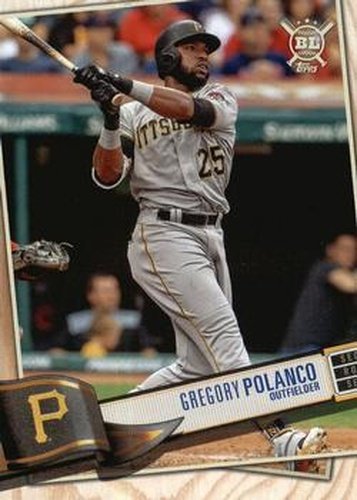 #123 Gregory Polanco - Pittsburgh Pirates - 2019 Topps Big League Baseball