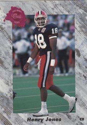 #123 Henry Jones - Buffalo Bills - 1991 Classic Four Sport