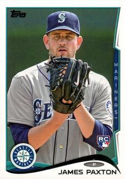 #123 James Paxton - Seattle Mariners - 2014 Topps Baseball