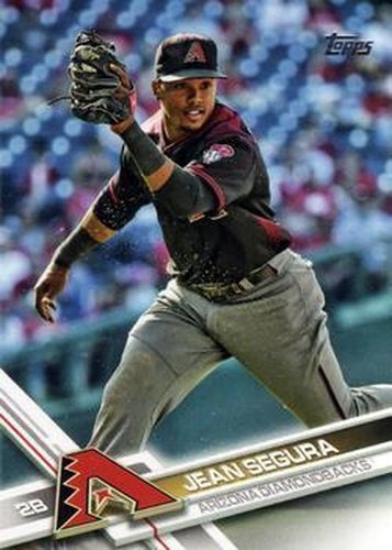 #123 Jean Segura - Arizona Diamondbacks - 2017 Topps Baseball