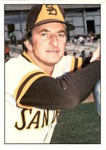 #123 John McNamara - San Diego Padres - 1976 SSPC Baseball